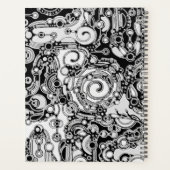 Schwarz-Weiß-Geometrie Art 3 Planer (Rückseite)