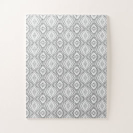 Schwarz-Weiß-Geometrie-Diamant Puzzle