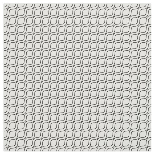 Schwarz-Weiß-Geometrie Schlangenmuster am Hof Stoff (Muster)