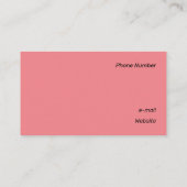 Schwarz-Weiß-Geometrie Visitenkarte (Rückseite)