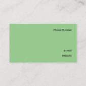 Schwarz-Weiß-Geometrie Visitenkarte (Rückseite)