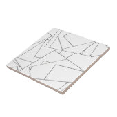 Schwarz-Weiß-Geometrisch Fliese (Seite)