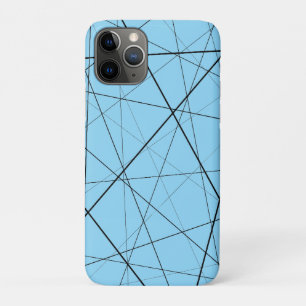 Schwarz-weiß geometrisches Muster Case-Mate iPhone Hülle