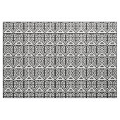 Schwarz-Weiß-Geometrisches Tribal-Muster Stoff (Fat Quarter (45,7 x 55,9 cm))