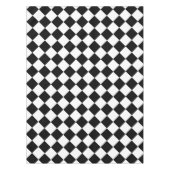Schwarz/Weiß geprüft Tischdecke (Vorderseite)