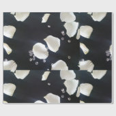 Schwarz/Weiß Geschenkpapier (Flach)