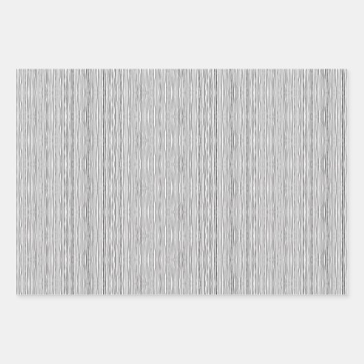 Schwarz-Weiß-Geschenkwrap Geschenkpapier Set (Vorderseite 2)