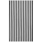 Schwarz-weiß gestreift kräftig tischdecke (Vorderseite)