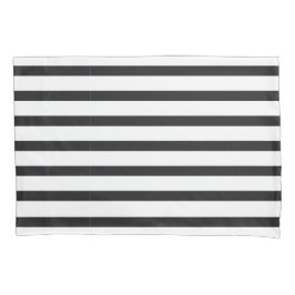 Schwarz-weiß gestreiftes Kissen Kissen Kissenbezug