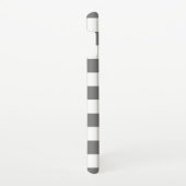 Schwarz-Weiß Gingham-Muster Samsung Galaxy Hülle (Rechte Seite)