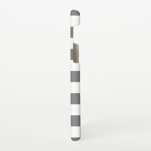 Schwarz-Weiß Gingham-Muster Samsung Galaxy Hülle (Linke Seite)