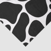 Schwarz-Weiß-Giraffe-Muster Seidenpapier (Detail)