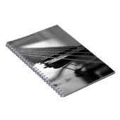 Schwarz-Weiß-Gitarre Notizblock (Rechte Seite)