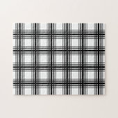 Schwarz-Weiß-Gitter frustrierend Puzzle (Horizontal)