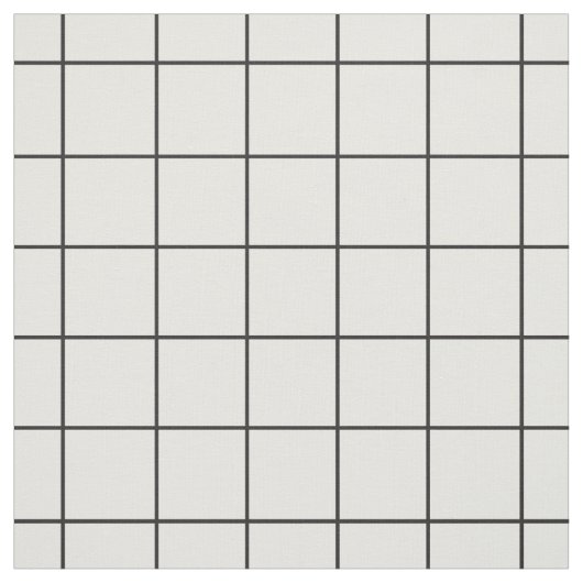 Schwarz-Weiß-Gitter Stoff (Muster)