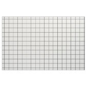 Schwarz-Weiß-Gitter Stoff (Fat Quarter (45,7 x 55,9 cm))