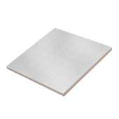 Schwarz-Weiß-Gittermuster auf Papier Fliese (Seite)