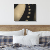 Schwarz/Weiß - glatt - Leinwanddruck (Insitu (Schlafzimmer))