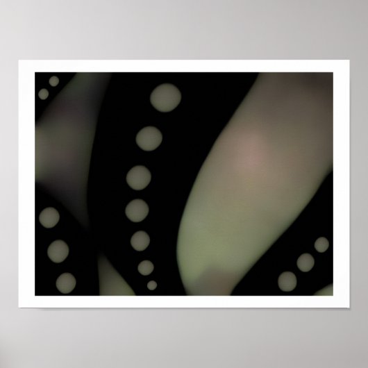 Schwarz/Weiß glatt ~ Print/Poster Poster (Vorne)
