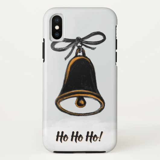 Schwarz weiß Glocke Case-Mate iPhone Hülle (Rückseite)