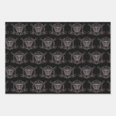 Schwarz-Weiß-Goalie Geschenkpapier Set (Vorderseite 3)