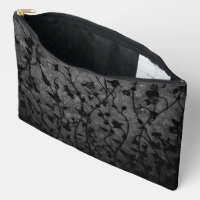 Schwarz-Weiß-Gotik Antike Blumen