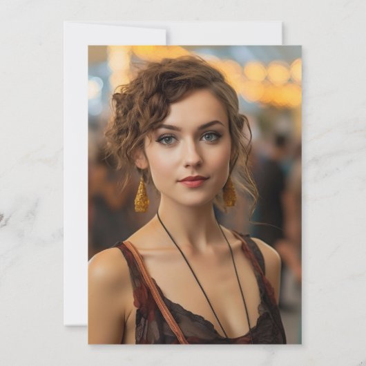 Schwarz-Weiß-Graduate-Mathematik-Foto-Abschluss Einladung (Rückseite)