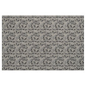 Schwarz-Weiß-Graffiti-Abstrakt-Collage Stoff (Fat Quarter (45,7 x 55,9 cm))
