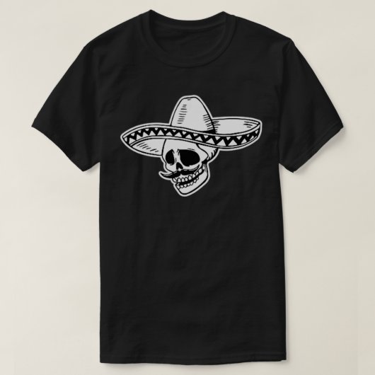 Schwarz-Weiß-Grajeda-Logo T-Shirt (Design vorne)