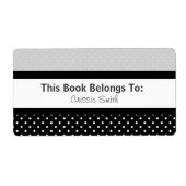 Schwarz/Weiß/Graue Punkte (Vorne)