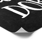 Schwarz-Weiß-Halbpension Dorm Sweet Dorm Poster (Ecke)