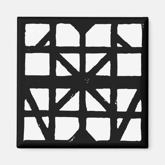 Schwarz-Weiß-Halbzeitschrift Magnet (Vorne)