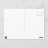 Schwarz-Weiß-Halbzeitschrift Postkarte (Rückseite)