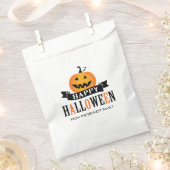 Schwarz-Weiß-Halloween-Liebestasche Geschenktütchen (Ausgeschnitten)