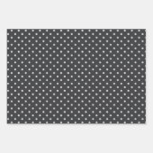 Schwarz-Weiß-Halloween-Pumkin-Geist Geschenkpapier Set (Vorderseite 3)