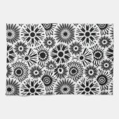 Schwarz-Weiß-Handtuch Küchentuch (Horizontal)