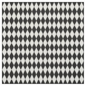 Schwarz-Weiß-Harlekin-Diamanten Stoff (Muster)
