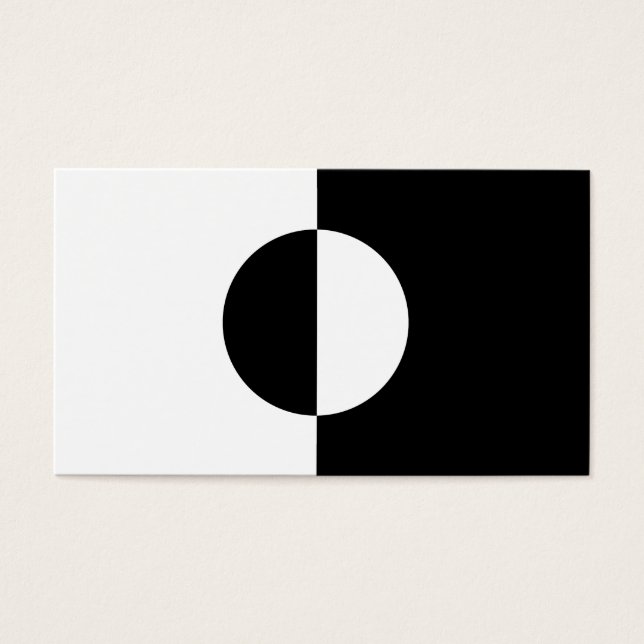 Schwarz & Weiß Harmonie (Vorderseite)