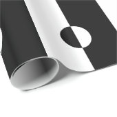 Schwarz & Weiß Harmonie Geschenkpapier (Rolleneckpunkt)