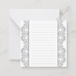 Schwarz-Weiß-Häuser grenzen an Linien Mitteilungskarte