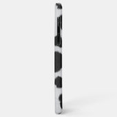 Schwarz-Weiß-Hautmuster Case-Mate iPhone Hülle (Hinten/Links)