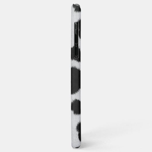 Schwarz-Weiß-Hautmuster Case-Mate iPhone Hülle (Hinten/Links)
