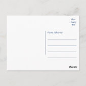 Schwarz-Weiß-Havanese-Welpen-Postkarte Postkarte (Rückseite)