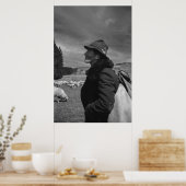 Schwarz-Weiß-Herder 1968 Poster (Küche)