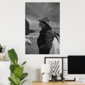 Schwarz-Weiß-Herder 1968 Poster (Heimbüro)