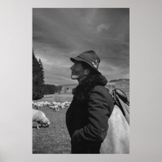 Schwarz-Weiß-Herder 1968 Poster