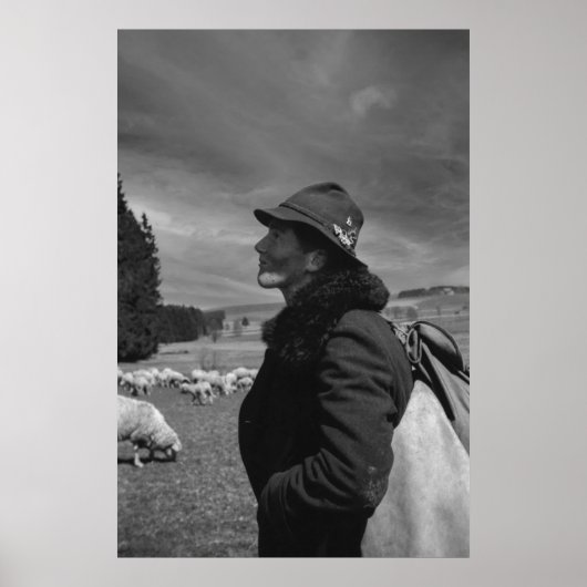 Schwarz-Weiß-Herder 1968 Poster (Vorne)