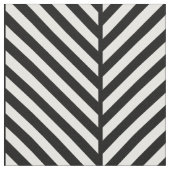 Schwarz-Weiß-Herringbone Große Skala Stoff (Nahaufnahme)
