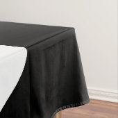 Schwarz-Weiß-Herz-Muster Tischdecke (Beispiel)