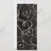 Schwarz-Weiß-Herzmuster (Vorderseite)